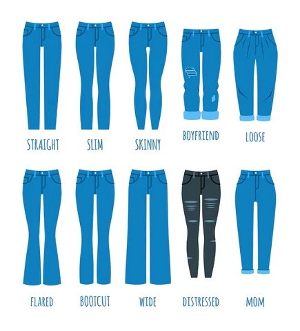 Stack Jeans for Different Body Types