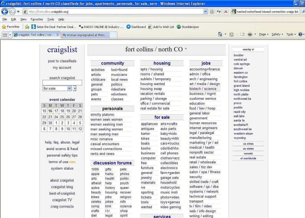 Key Features of Fort Collins co Craigslist
