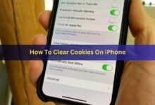 How To Clear Cookies On iPhone